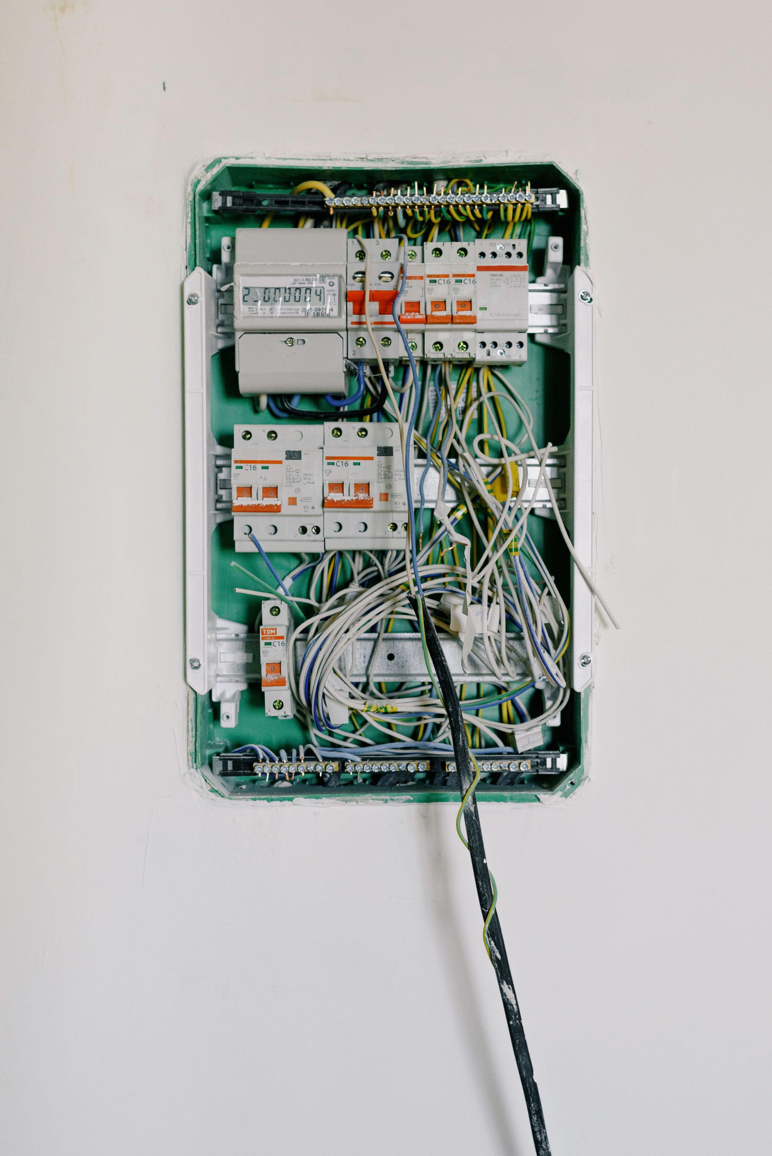 Residential wiring project